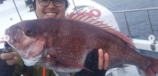 宮城釣り船オーシャンズラボの真鯛ジギング