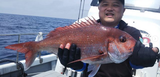 宮城釣り船オーシャンズラボの真鯛ジギング