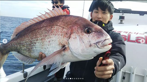 宮城釣り船オーシャンズラボの真鯛ジギング