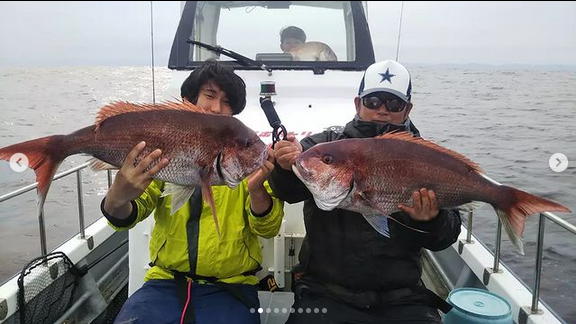 宮城釣り船オーシャンズラボの真鯛ジギング