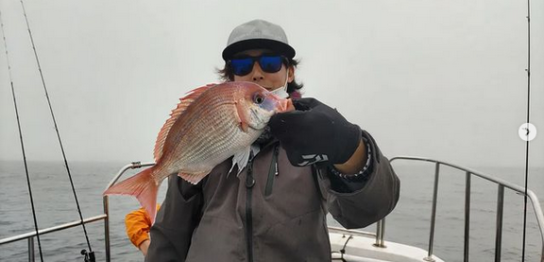 宮城釣り船オーシャンズラボの真鯛ジギング