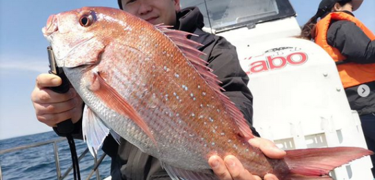 宮城釣り船オーシャンズラボの真鯛ジギング