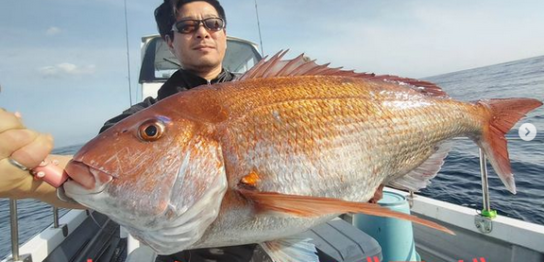 宮城釣り船オーシャンズラボの真鯛ジギング