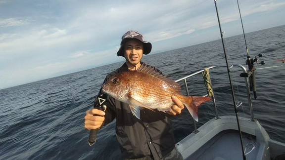 宮城釣り船オーシャンズラボの真鯛ジギング