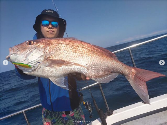 宮城釣り船オーシャンズラボの真鯛ジギング