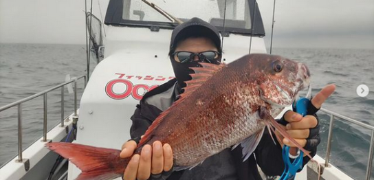 宮城釣り船オーシャンズラボの真鯛ジギング