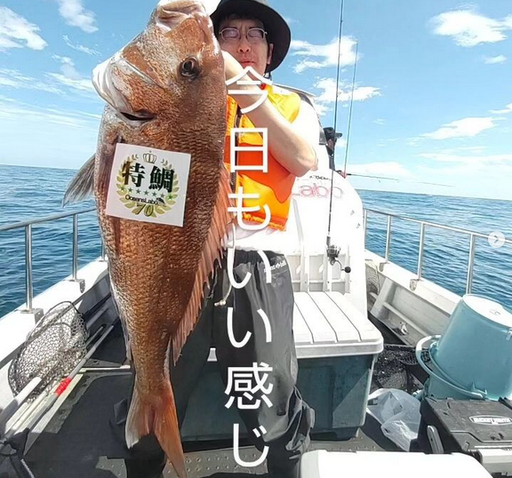 宮城釣り船オーシャンズラボの真鯛ジギング