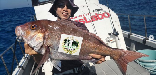 宮城釣り船オーシャンズラボの真鯛ジギング