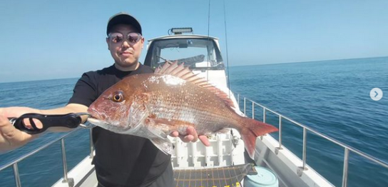 宮城釣り船オーシャンズラボの真鯛ジギング