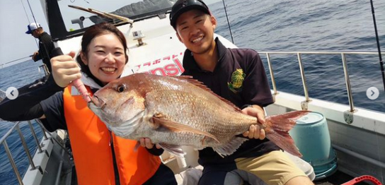 宮城釣り船オーシャンズラボの真鯛ジギング