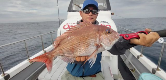 宮城釣り船オーシャンズラボの真鯛ジギング