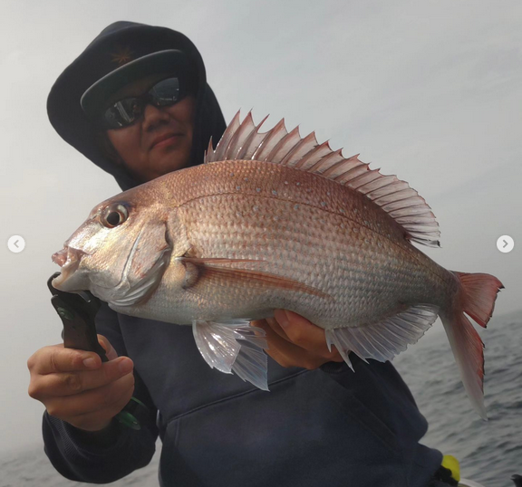 宮城釣り船オーシャンズラボの真鯛ジギング