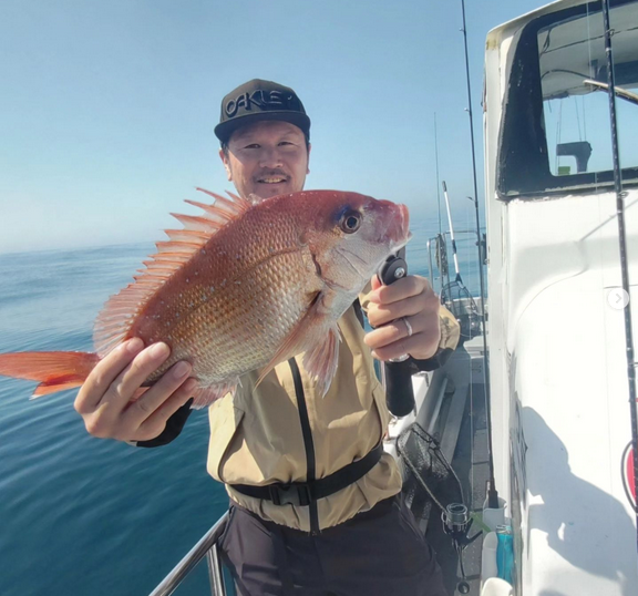 宮城釣り船オーシャンズラボの真鯛ジギング