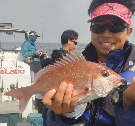 宮城釣り船オーシャンズラボの真鯛ジギング