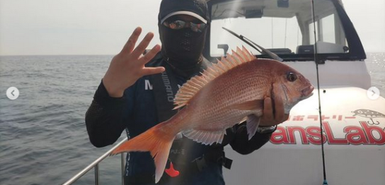 宮城釣り船オーシャンズラボの真鯛ジギング