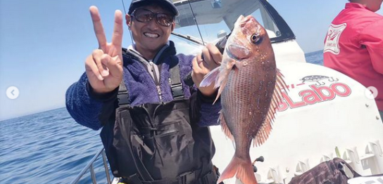 宮城釣り船オーシャンズラボの真鯛ジギング