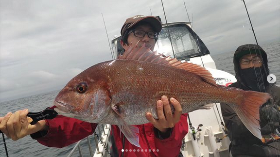 宮城釣り船オーシャンズラボの真鯛ジギング