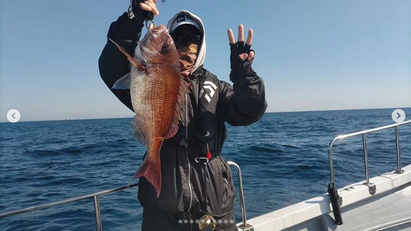 宮城釣り船オーシャンズラボの真鯛ジギング