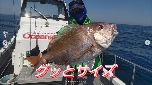 宮城釣り船オーシャンズラボの真鯛ジギング