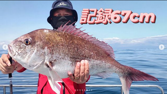 宮城釣り船オーシャンズラボの真鯛ジギング