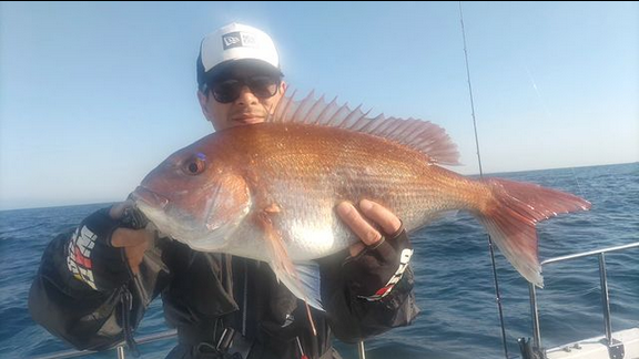 宮城釣り船オーシャンズラボの真鯛ジギング