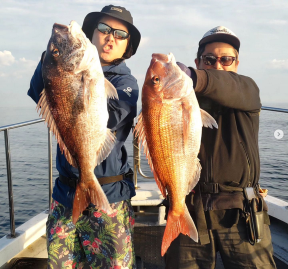 宮城釣り船オーシャンズラボの真鯛ジギング