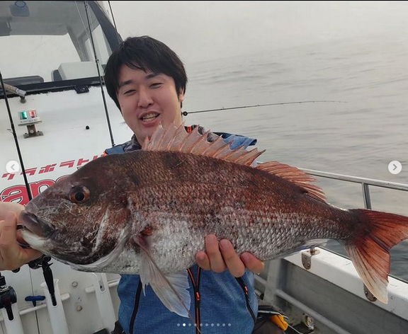 宮城釣り船オーシャンズラボの真鯛ジギング