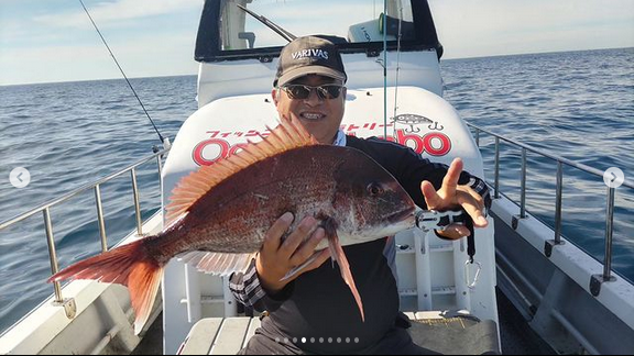 宮城釣り船オーシャンズラボの真鯛ジギング