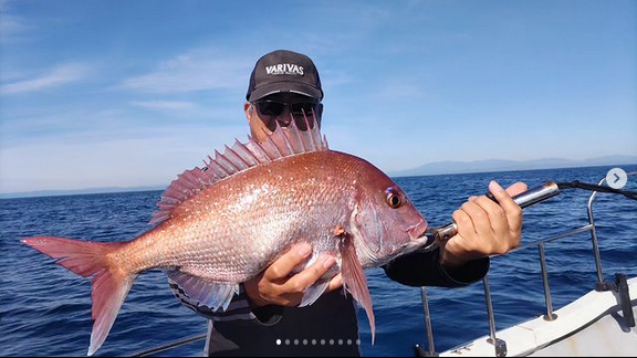 宮城釣り船オーシャンズラボの真鯛ジギング