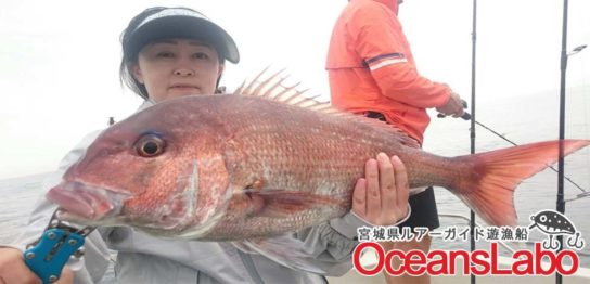 宮城の真鯛釣り釣り船オーシャンズラボ